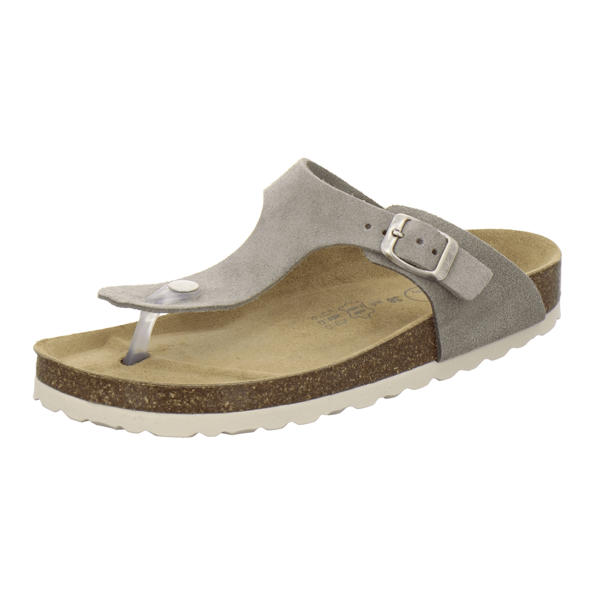 Sandalen Damen mit Fußbett Leder antilope – Made in Germany – AFS-Schuhe
