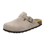 Clogs Herren quarz Veloursleder