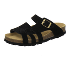 Pantoletten Damen Kralle schwarz