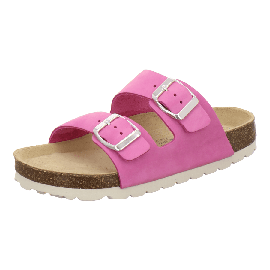 AFS Mädchen Pantolette Zweischnaller fuchsia - Hauptansicht