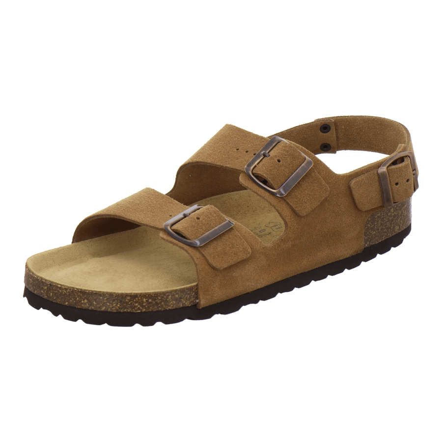 AFS Sandalen Herren Leder cognac - Hauptansicht
