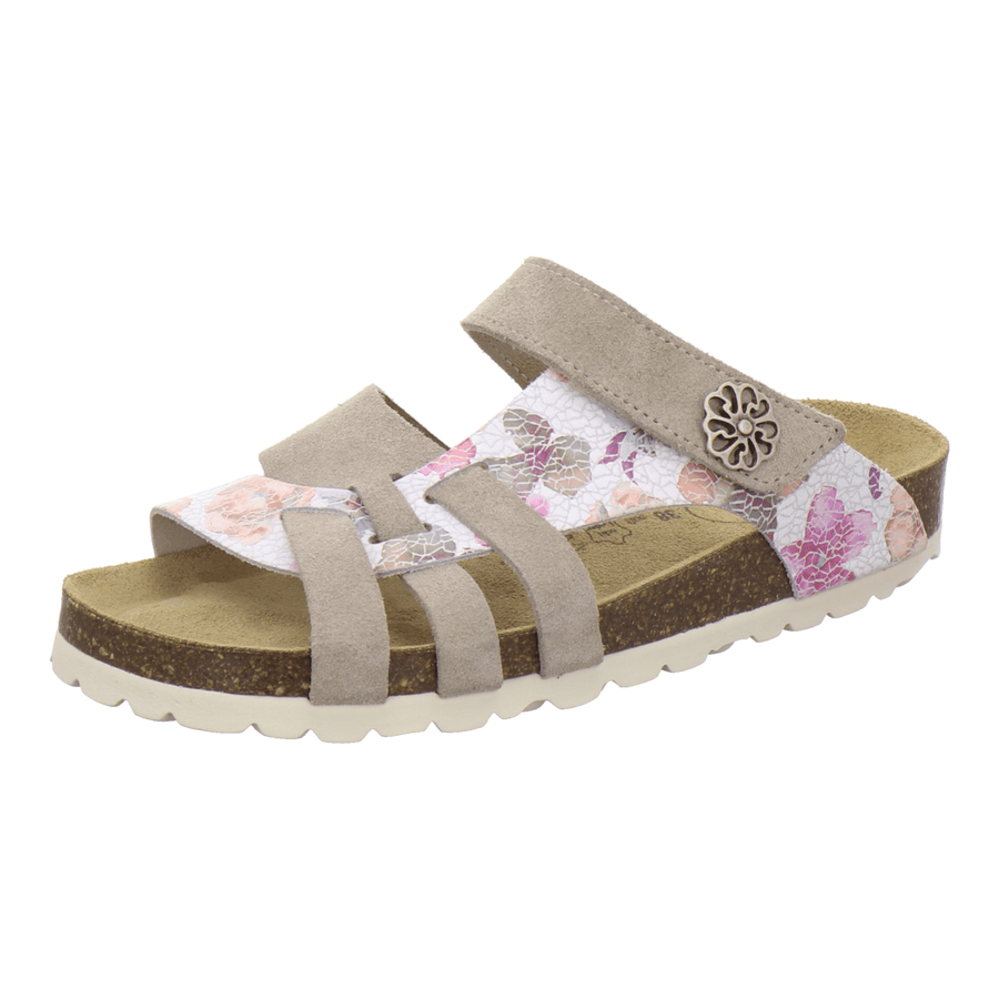 AFS Pantoletten Damen Kralle beige - Hauptansicht