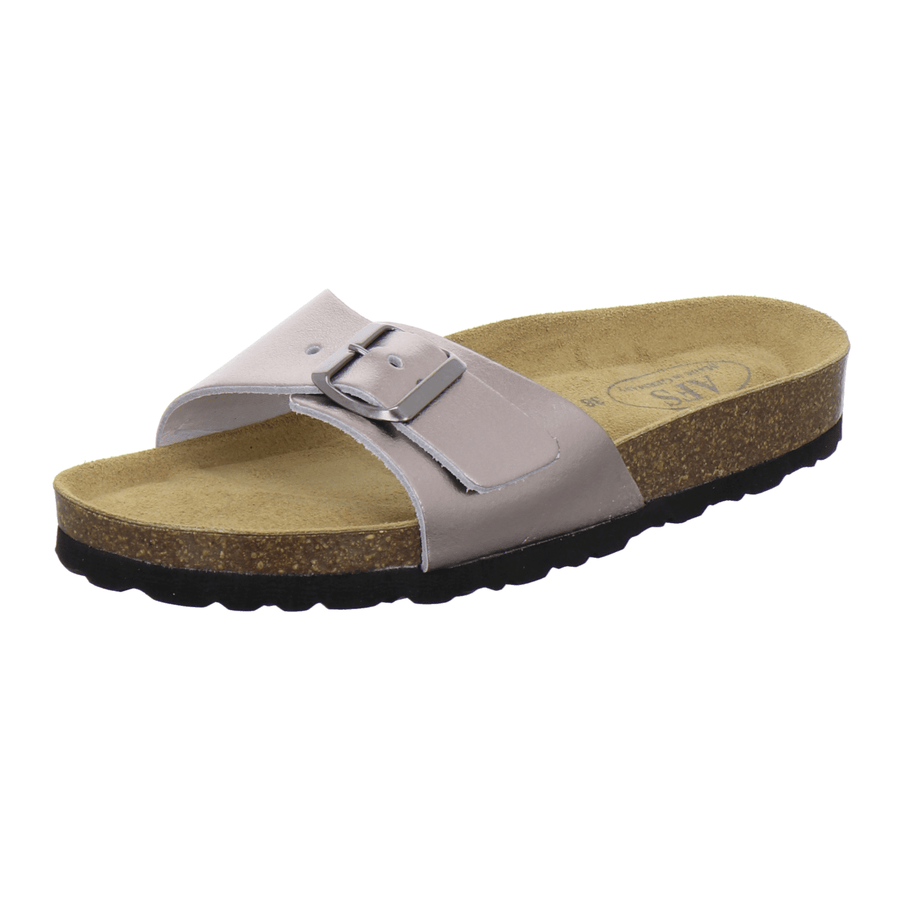 AFS Modische Pantoletten Damen metallic - Hauptansicht