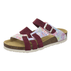 Pantoletten Damen Kralle beere/multi