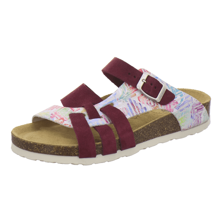 AFS Pantoletten Damen Kralle beere/multi - Hauptansicht