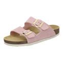 Pantoletten Damen Zweischnaller rose