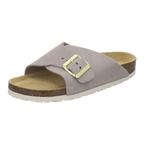 Sandalen Damen quarz Veloursleder