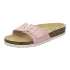 Pantoletten Damen Einschnaller rose