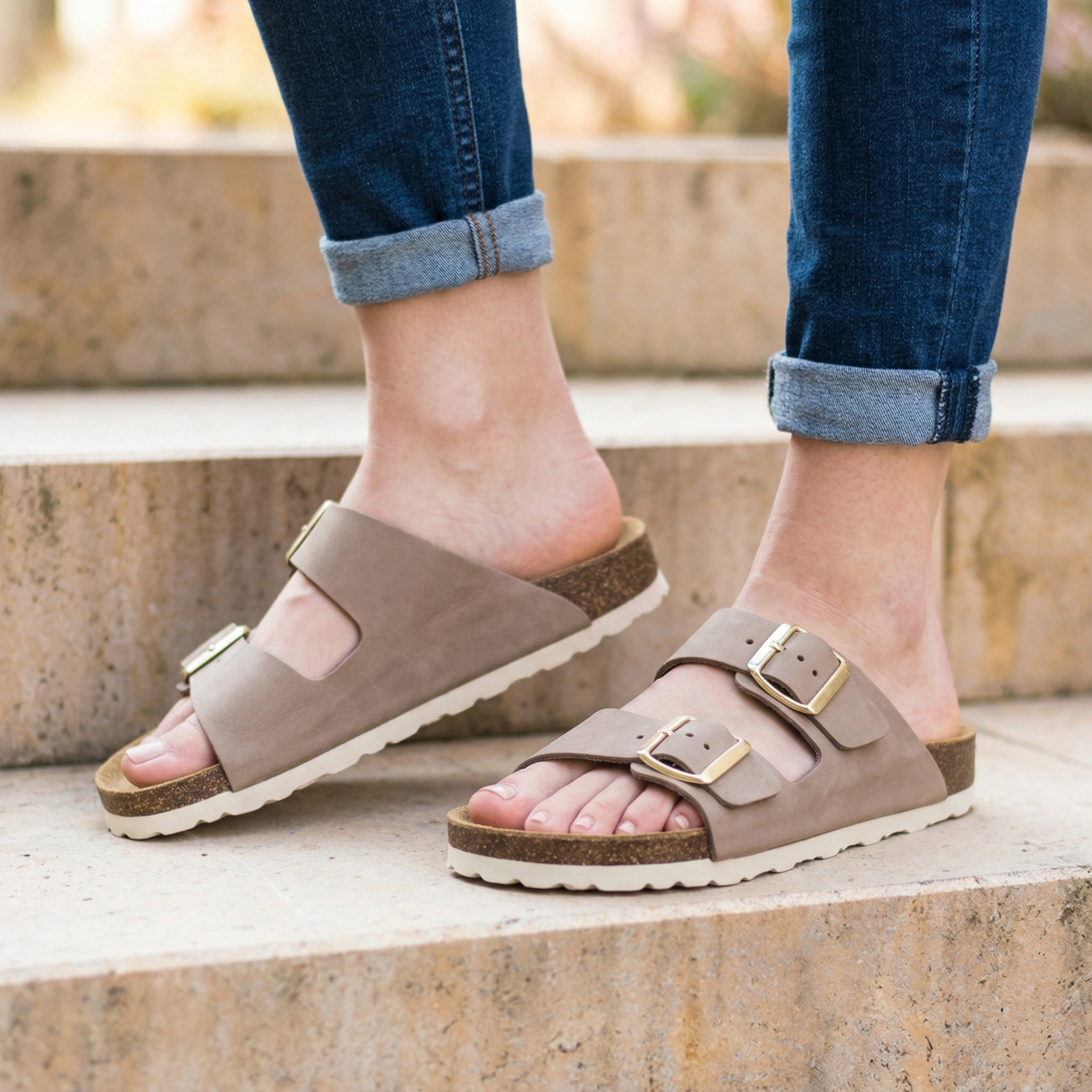 AFS-Schuhe 290090 Clogs Pantolette für Damen aus Leder mit Fußbett AFS-Schuhe 290090 Clogs Pantolette für Damen aus Leder mit Fußbett