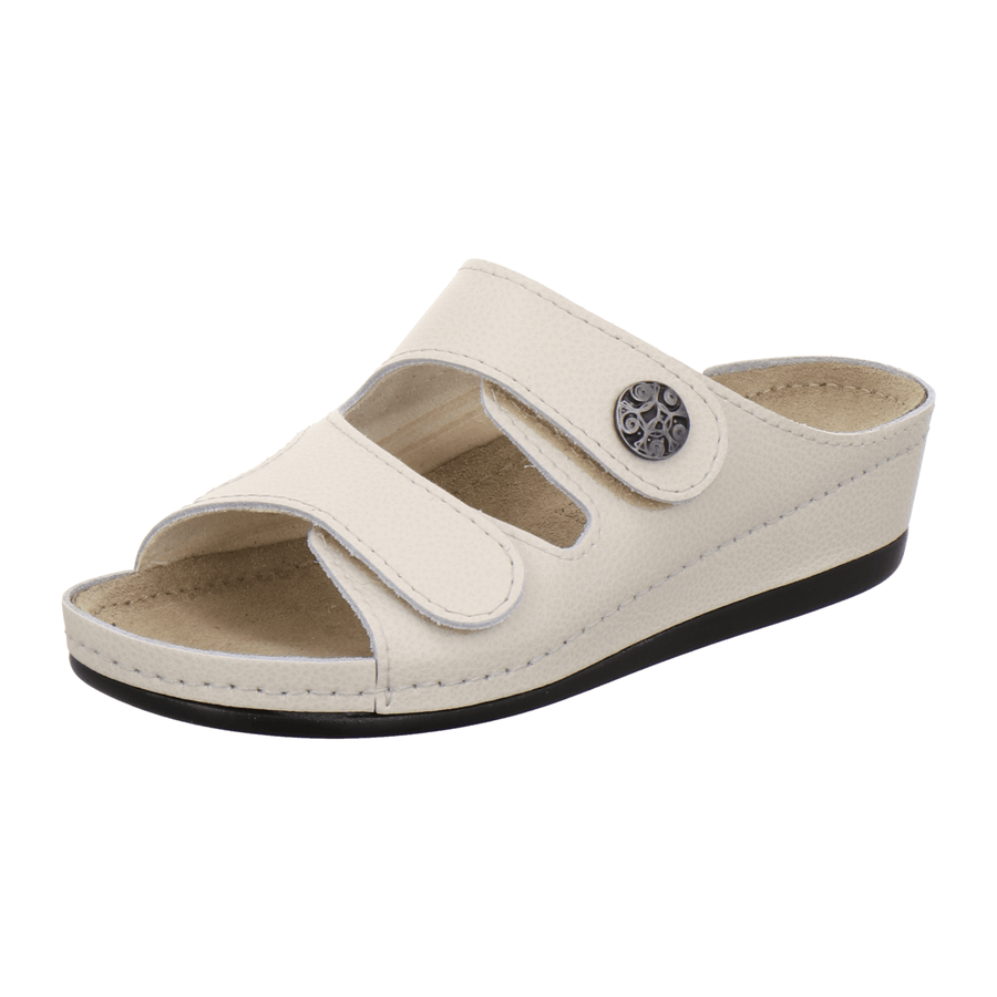AFS Komfort Pantolette Damen Hallux beige - Hauptansicht