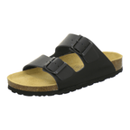 Pantoletten Damen Zweischnaller schwarz