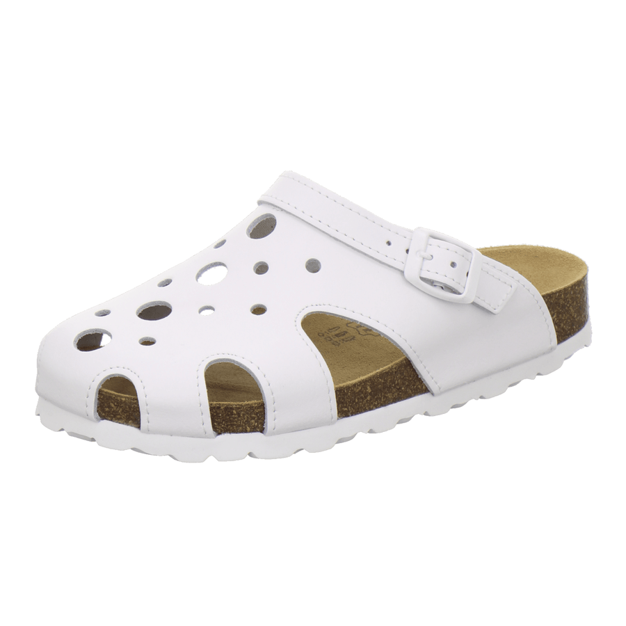 AFS Clogs Damen Arbeitsschuh weiss - Hauptansicht