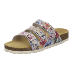 Pantoletten Damen Dreischnaller paint