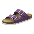 Pantoletten Damen Zweischnaller lila