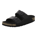 Pantoletten Damen Zweischnaller all black