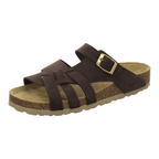 Pantoletten Damen Kralle mocca