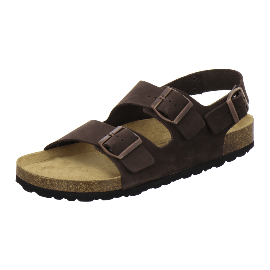 AFS Sandalen Herren Leder mocca - Hauptansicht